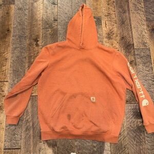 Carhartt Burnt Orange Pullover Hoodie